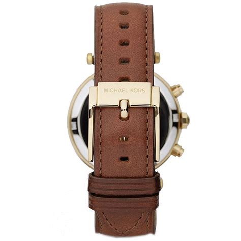 michael kors chronograph watch leather strap|replacement Michael Kors Watch strap.